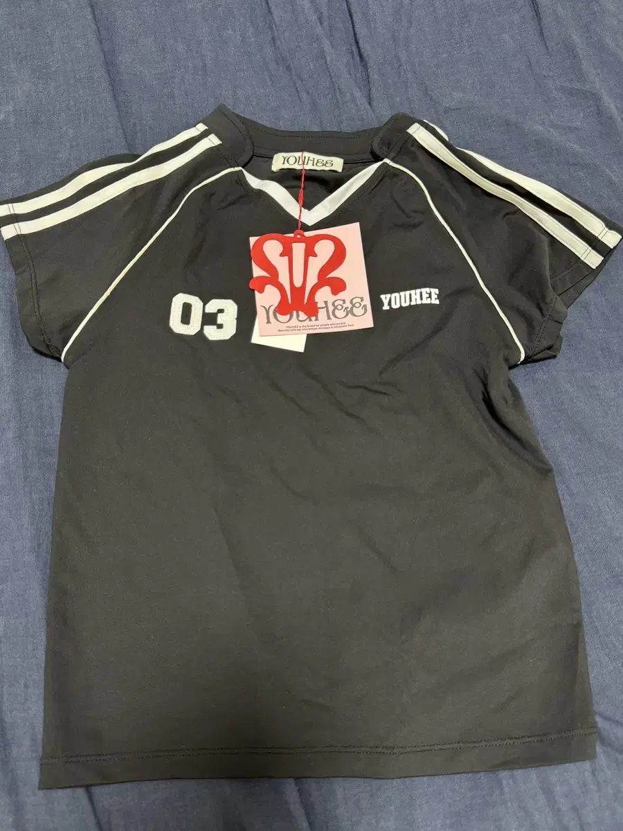 YOUHEE FOOTBALL JERSEY T-SHIRT BLACK | 브랜드 중고거래